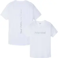 Nnormal - Dames wandel- en bergkleding - Race T-Shirt 02 W White voor Dames van Gerecycled Polyester - Maat S - Wit