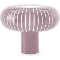 Kartell Tafellampe , Teresa, dimbare, Paars, Woonkamer, Kunststof, Designer