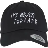 Mister tee Pet 'Never Too Late' zwart / wit