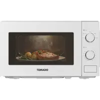 Tomado TMS2003W - Solo magnetron - 20 liter - 5 vermogensstanden - 700 watt - Binnenverlichting - Wit