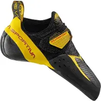 La Sportiva - Klimschoenen - Solution Comp Black/Yellow voor Heren - Maat 40,5 - Zwart