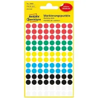 Kangaro Etiket Zweckform 8mm Rond Assorti Bliste Multi multi Kangaro Etiket