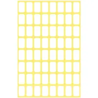 Kangaro Etiket wit 13x8mm pak a 10 stuks wit Papier Etiket