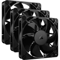 Corsair RS120 PWM 120 mm ventilator Triopak - PWM aansluiting - AirGuide Technologie - Magnetic Dome lager - Zwart