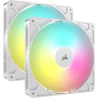 Corsair RS140 ARGB Dual Pack - Case-fan - 140mm - 2 stuks - Wit