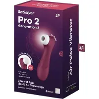 Satisfyer Pro 2 - Generation 3 App Controlled - Wijnrood