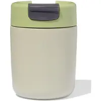 HEMA Koffiebeker 300ml rvs groen (groen)