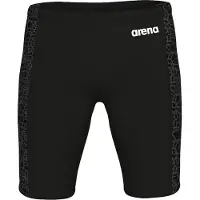 Arena Zwembroek 'SNAKESKIN JAMMER' donkergrijs / zwart