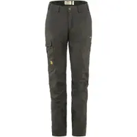 Fjällräven - Women's Karla Pro Trousers - Trekkingbroek 42 - Raw Length, grijs