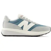 New Balance Sneakers laag '370' lichtgrijs / petrol / wit