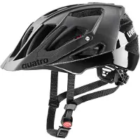 Uvex - Quatro CC - Fietshelm 52-57 cm, grijs/zwart