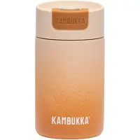 Kambukka Olympus Thermosbeker 300 ml - makkelijk reinigen - lekvrije Koffiebeker - RVS - Café Crema