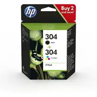 HP 304 Cartridges Combo Pack