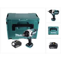 Makita DTW 1002 G1J accu slagmoersleutel 18 V 1000 Nm 1/2" borstelloos + 1x oplaadbare accu 6.0 Ah + Makpac - zonder oplader