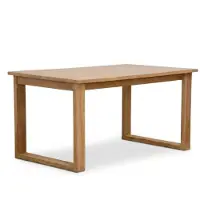 BUITEN living Corfu dining tuintafel 4 personen | teakhout | Natural Teak | 150cm