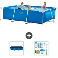 Intex Rechthoekig zwembad - 300x200x75 cm - 3-delig - Model S22349