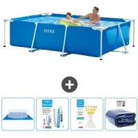 Intex Zwembad Rectangular Frame 260x160x65 cm - Inclusief accessoires