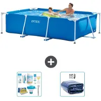 Intex Zwembad Rectangular Frame 260x160x65 cm - Zwembadpakket