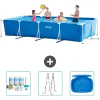 Intex Rechthoekig zwembad - 450x220x84 cm - 4-delig - Model S30280