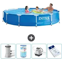 Intex Framezwembad, rond - 366x76 cm - 5-delig, model S31742