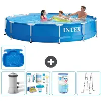 Intex Framezwembad, rond - 366x76 cm - 6-delig, model S31751