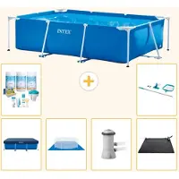Intex Frame Pool Zwembad Super Deal - 300 x 200 x 75 cm - Blauw