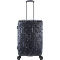 Elle Harde Koffer / Trolley / Reiskoffer - 60 cm (Medium) - Alors - Antraciet - Antraciet / Medium