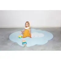Quut - Large Playmat - Head in the clouds, Dusty Blue - Large
