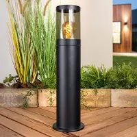 LumenXL Elegante staande buitenlamp Reims in RVS