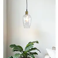 LumenXL 1-lichts hanglamp Verona - amber glas met bolling