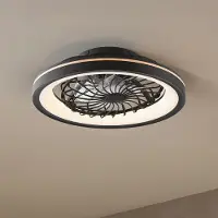 LumenXL Slimme plafondventilator Flow met Tuya Smart app, RGB en instelbare kleurtemperatuur
