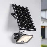 LumenXL 3OW solar LED floodlight voor buiten met sensor - Nick