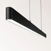 LumenXL Minimalistische hanglamp Andre met diverse dimopties - zwart