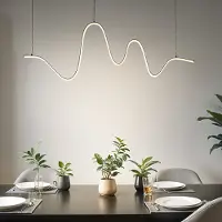 LumenXL Design hanglamp Linea in kronkelvorm met 3-staps dim