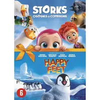 Megamoviestore Storks + Happy feet (DVD)