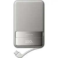 EcoFlow Rapid Magnetische Powerbank 10.000 mAh – Zilver – Extra Capaciteit & Snel Opladen