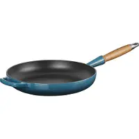 Le Creuset koekenpan Signature 'Deep Teal' Ø28cm