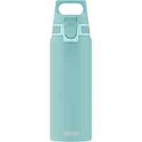 SIGG - Herbruikbare Waterfles - Shield ONE Glacier - Lekvrij - Recyclebaar - BPA-vrij - Lichtblauw - 25 Oz