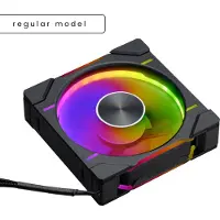 Phanteks D30 PWM D-RGB zwart | 120mm kastventilator