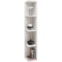 VCM HonsaStand wandkast 4 planken wit.