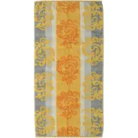 Cawö Handdoek Cawö Cashmere Jacquard Lichtoranje (set van 3)