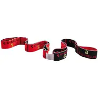 SVELTUS Elastiband 3 intensiteiten 95 cm rood