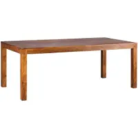 Wohnling Eettafel MUMBAI sheeshamhout 200x100 cm