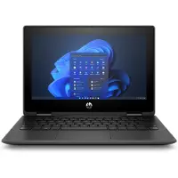 HP ProBook x360 Fortis 11 inch G9 Intel Pentium Silver N6000 Hybride (2-in-1) 29,5 cm (11.6") Touchscreen HD 8 GB DDR4-SDRAM 128 GB SSD Wi-Fi 6 (802.11ax) Windows 11 Pro Zwart