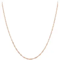 Hey Happiness Ketting 'Torque' rose-goud