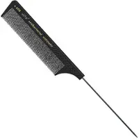 Hercules Sägemann Wolf37 A608 schwarz Nadelstielkamm Toupierzahnung 8 1/2"
