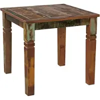 Wohnling Eettafel DELHI mangohout 80x80 cm