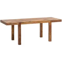 Wohnling Eettafel sheeshamhout 120x80 cm