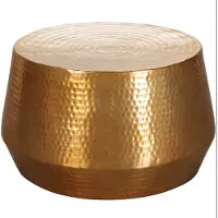 Wohnling Salontafel MAHESH aluminium 60 cm breed