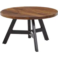 Wohnling Salontafel sheeshamhout 60 cm vierkant